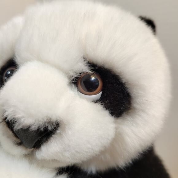 WWF Panda Mom Baby Plush 11" Protecting Pandas Dutch Design Bon Ton Toys - Picture 9 of 16